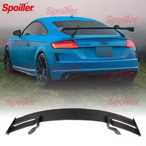 Suitable for Audi 2006-2014 TT TTS TTRS MK2 MK3 universal second-generation TT rear spoiler
