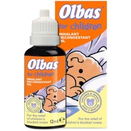 ✈from Europe 🎀Ready stock🎀Olbas Oil Children Nasal Decongestant 12ml