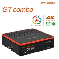 GTMEDIA GT COMBO Android 9.0กล่องทีวี + DVB-S/S2/S2X, DVB + โปเกมอน Pinata/T2/C 4K HD ในตัว Wifi 2.4