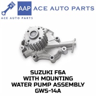 Suzuki Multicab F6A Water Pump Assembly With Mounting GWS-14A