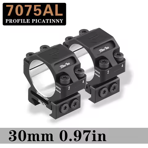 Discovery 30mm Scope Ring Rings for Picatinny Rail Cnc 7075 Aviation Aluminum Hunting Acessories Mou