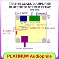 Tpa3110 Bluetooth Amplifier Class D 15W+15W Tpa3110 Amplifier Stereo