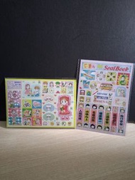 小花美穗 貼紙 小孩子的玩具 玩偶遊戲 櫻桃小丸子 櫻桃子