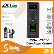 IP66 Waterproof ZKTECO TF1700 Outdoor Fingerprint Keypad+Pin+EM Card Attendance Biometric Door Access Control System