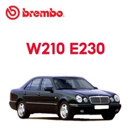 BREMBO Front Brake Pads (1 set) - Mercedes W210 E230