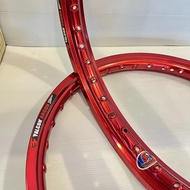 วงล้อ Falcon Argon 17-1.40 ล้อเงา สีเงิน ล้อเงา สีน้ำเงิน ล้อเงา สีแดง ล้อเงา สีดำล้อเงา ฟ้า