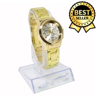 Michael Kors Analog Waterproof 2 Chronograph Limited Edition Gold Dial Watch For Women(Gold)