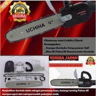 Varian Mesin Chainsaw 2tak Senso Adapter Chainsaw Mini Gergaji Kayu Tebang Pohon Merk UCHIHA