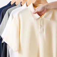 Polo T Shirt Men Casual Short Sleeve T Shirt Polo Korean Polo for Men Plain Tops