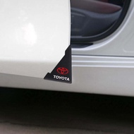 2Pcs/Set PVC Car Door Corner Anti-collision Protective Sticker for Toyota Alphard Hilux Avanza Yaris