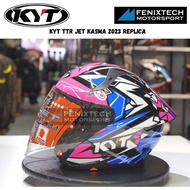 KYT TTR JET KASMA 2023 REPLICA HELMET 100% ORIGINAL