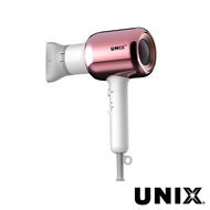 【UNIX】輕奢玫瑰金負離子吹風機 UN-A1642TW 公司貨 廠商直送