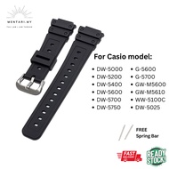Tali Jam Casio DW-5000 DW-5200 DW-5400 DW-5600 DW-5700 DW-5750 G-5600 G-5700 GW-M5600 GW-M5610 WW-51