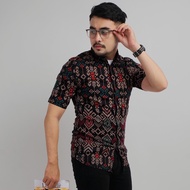 KEMEJA Dgm Fashion Men's batik Shirt Short Sleeve batik Men's batik Short Sleeve batik Short batik 5d