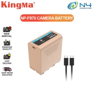 KINGMA USB-C RECHARGEABLE LITHIUM BATTERY FOR SONY T-NP-F970 WITH CABLE F970 BATTERY TYPE C
