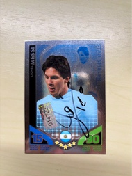 Topps Match Attax 美斯 Messi 簽名卡 足球卡 slabbed