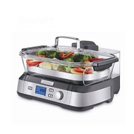 【Cuisinart 美膳雅】 5L不鏽鋼玻璃美味蒸鮮鍋 STM-1000TW