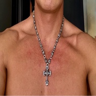 Chrome Hearts 歌德式火焰十字一體鏈