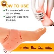 【Am-az】2pcs Heel Protector for Plantar Fasciitis with Silicone Inserts and Reusable Heel Pads for Dr