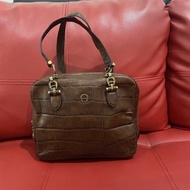 Aigner Croco Vintage bag