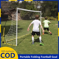 Folding football goal post portable outdoor football training goal net Adult household football goal