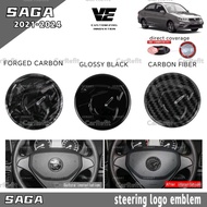 CarRefit Proton Saga vvt Mc1 Mc2 Car steering wheel logo emblem pnp accessories