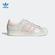 adidas阿迪达斯官方三叶草SUPERSTAR男女贝壳头板鞋H00167 灰色/粉色 37(230mm)