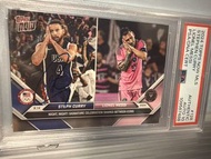 ✍️2024 Topps Now MLS Steph Curry x Messi (night night) PSA Auto 10