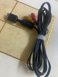 PS2 PlayStation 2 遊戲機 Game PS1 PS2 原裝 av cable 視頻線 紅黃白三色線
