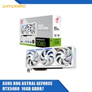 ASUS ROG Astral GeForce RTX™ 5080 / RTX 5080 16GB GDDR7 WHITE OC Edition GAMING GRAPHIC CARD