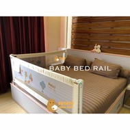 Baby Bed Rail - Pengaman Pagar Tempat Tidur Bayi ASLI