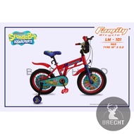 Mini BMX Family Bicycle LM-101 Spongebob Squarepants Children's Bicycle