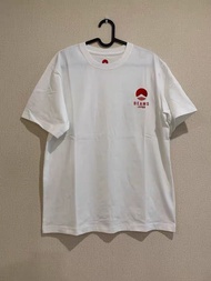 เสื้อยืดแขนสั้นผ้าฝ้ายระบายอากาศได้ดีพิมพ์ลายภูเขาไฟฟูจิ BEAMS JAPAN 2020SS สำหรับคู่รัก สไตล์ญี่ปุ่