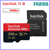 FGRSH Sandisk Extreme Pro Micro Sd Kaart 128Gb 64Gb 32Gb 512Gb 256G 400G Micro Sd 1Tb แฟลช Geugenkaart Sd U3 4K V30ไมโคร Sd Tf Kaarten JNJNE