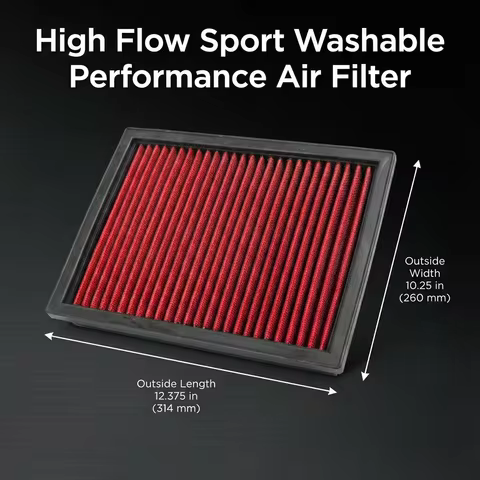 For Volkswagen Amarok 2.0L 3.0 TDI 2010-2021 High Flow Sport Washable Off-Road Performance Air Filte
