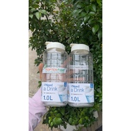 Lock & Lock water bottle 1liter -2.2liter pink