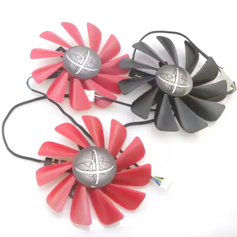 FDC10U12S9-C CF1010U12S DC12V 0.45A 95mm 4Wire 4Pin VGA Fan For XFX RX5700XT 5600XT THICC III Ultra 