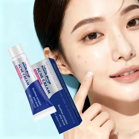 20/40/60g Anti Acne Cream Oil Control Repair Pimple Spot Remove Acne Mark Cleaning Refreshing Moistu