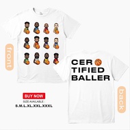 certified baller cotton T-shirt inspired by DRAKE's album Certified Lover Boy