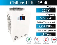 Chiller เครื่องทำน้ำเย็น Water Cooling เครื่องชิลเลอร์ JLFL-1500 Chiller JLFL1500
