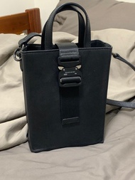 MCVING 黑色全牛皮Buckle迷你托特包 （絕版品）