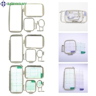[BABYKO] 4 Piece Embroidery Hoop Set Fits Pe770 Nv780d F440e Pe830dl Ns2750d Etc