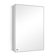 SUS Cabinet Mirror Bathroom Mirror with Storage SUS Single Door