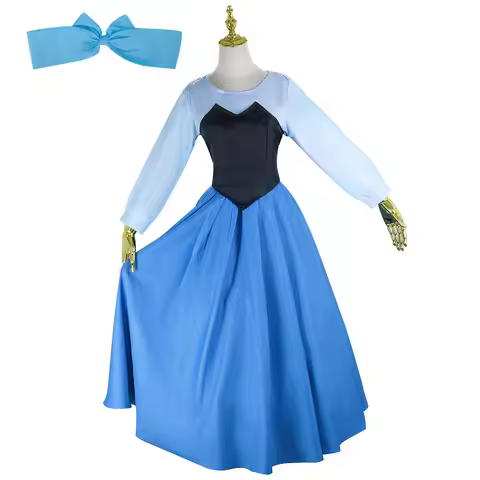 Mermaid Cos Women's Dress Daughter Hanfu Ariel Princess Adult Dress Cosplay Costume