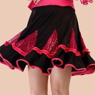 Latin Dance Skirt Adult Dance Skirt Skirt Square Dance Costume Skirt Friendship Dance Skirt Short Sk