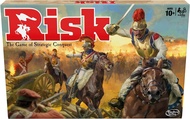 Hasbro Gaming Risk Game Strategy Board Game Updated Figures Improved Mission Cards War Crates for Ch