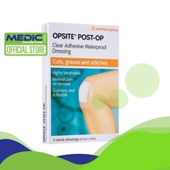 [Bundle of 3] Smith and Nephew OPSITE POST-OP Clear Adhesive Waterproof Dressing (6.5Cm x 5Cm) - By 