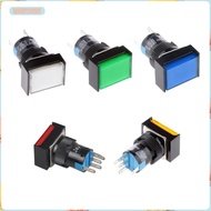 [Wazsnhm] DC 24V Momentary Button Switch, Switch Operating Voltage: AC 250V 3A; DC 30V 5V