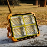 288 LED 20000W Portable LED Work Light USB Rechargeable Solar Work Lights COB Floodlight Magnetic La