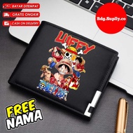 Luffy Gear 5 Anime One Piece Children's Wallet One Piece Wallet for Men and Women Free Name